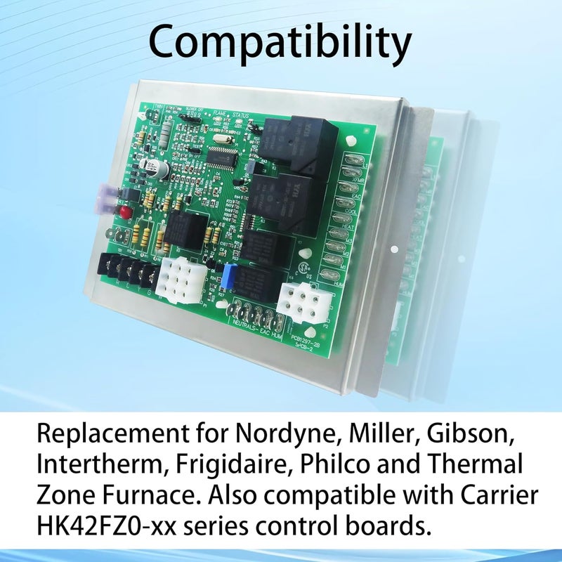 DDORUU ICM2805A Furnace Control Board ，Replacement for Nordyne 903106 and 624631 Control Boards；Used with G3, G4, G5, G6, M2 and M3 Furnace Modules - Image 5